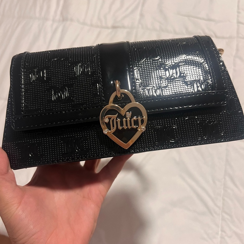 Black juicy shoulder bag